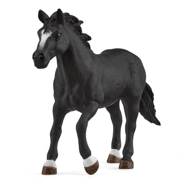 Cowgirl och tunnakapplöpningsfigur. Med figur och häst. Schleich 42576 Farm World