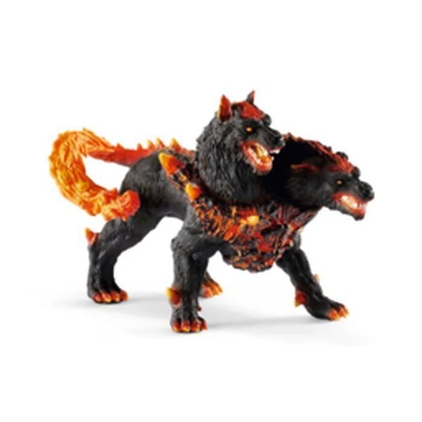 Lava Cerberus-figur. Barn. 7 år och äldre. SCHLEICH 42451 Eldrador Creator