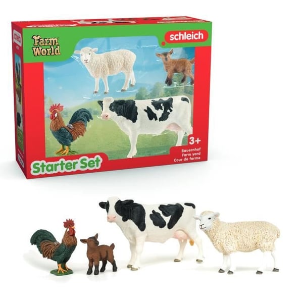 Mine første husdyr. Schleich Dyresæt. SCHLEICH 42729 Farm World. Alder 5+