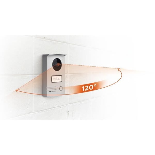 SCS SENTINEL VisioDoor 7+ langallinen videopuhelin - 7" kosketusnäyttö - pimeänäkö - 5 vuoden takuu