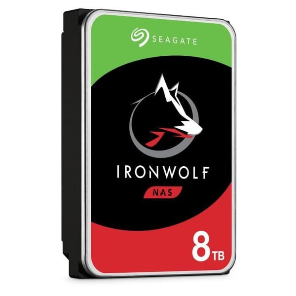 SEAGATE TECHNOLOGY - IronWolf - Intern hårddisk - 8 TB - För IronWolf NAS