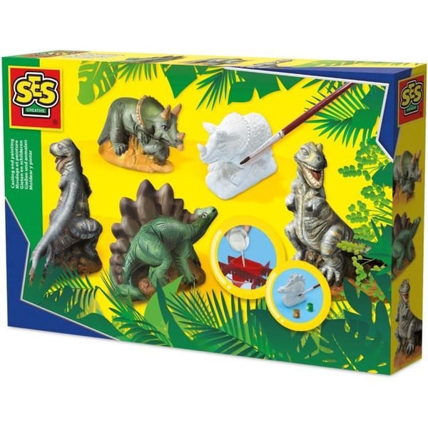 Støbning og maling - SES CREATIVE - Dinosaurer - Dinosaurmuseum Støbning og maling - SES CREATIVE - Dinosaurer - Dinosaurmuseum
