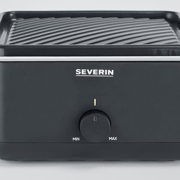 SEVERIN Raclettemaskin - RG2360 - Upp till 4 personer - Kompakt storlek 24x24cm - 800W