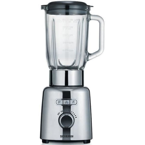 Blender - SEVERIN - SM3710 - 1000 W - 1,5 L glaskande - Rustfrit stål