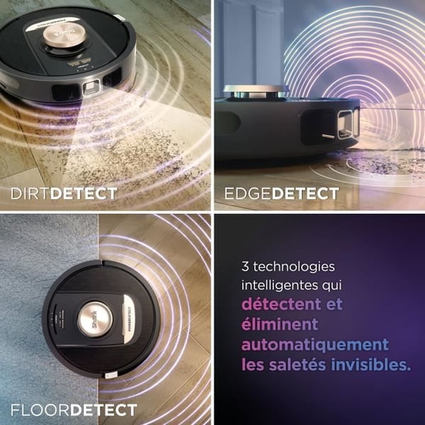 Shark PowerDetect RV2820VEEU - Itsetyhjenevä robotti-imuri 3D-navigaatiolla ja LiDAR:lla