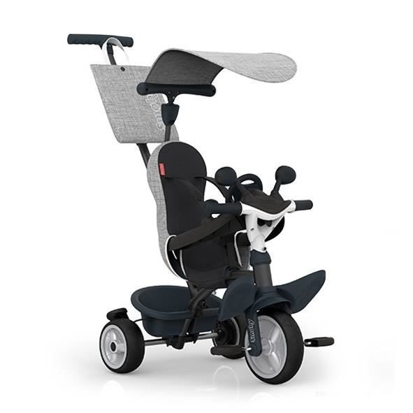 SMOBY - Baby driver - Vauvankuljettaja kolmipyöräinen harmaa