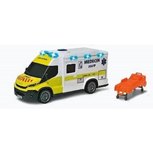 Ambulans Samu - Dickie - IVECO Daily - Frihjul - Ljud- och ljuseffekter