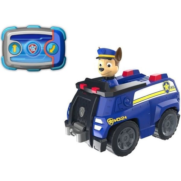 Chase Radiostyret Køretøj - PAW PATROL - 2,4 GHz Teknologi - Velegnet til små hænder