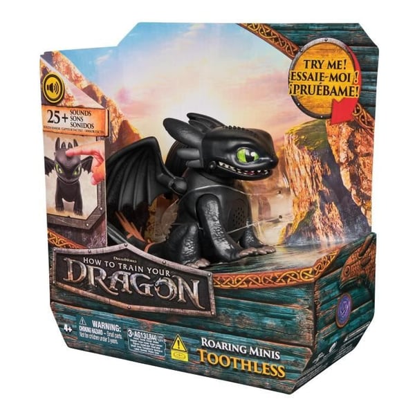 SPIN MASTER MINI INTERAKTIV DRAKE TANDLÖS Drakar Film
