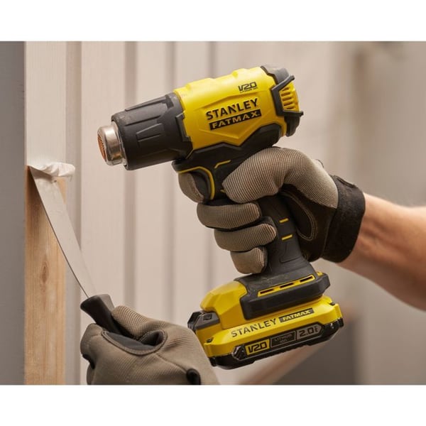 Varmepistol - STANLEY FATMAX V20 - SFMCE530B-XJ - 510° - 18V Lithium - Uden batteri
