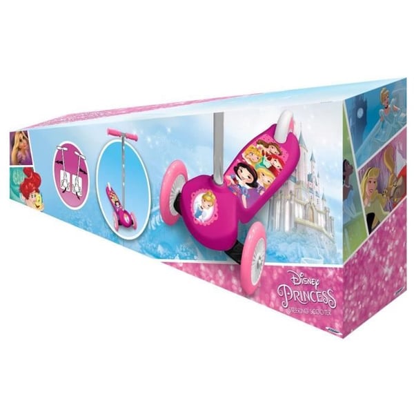 DISNEY PRINCESSES Steering Twist 3-hjulet løbehjul