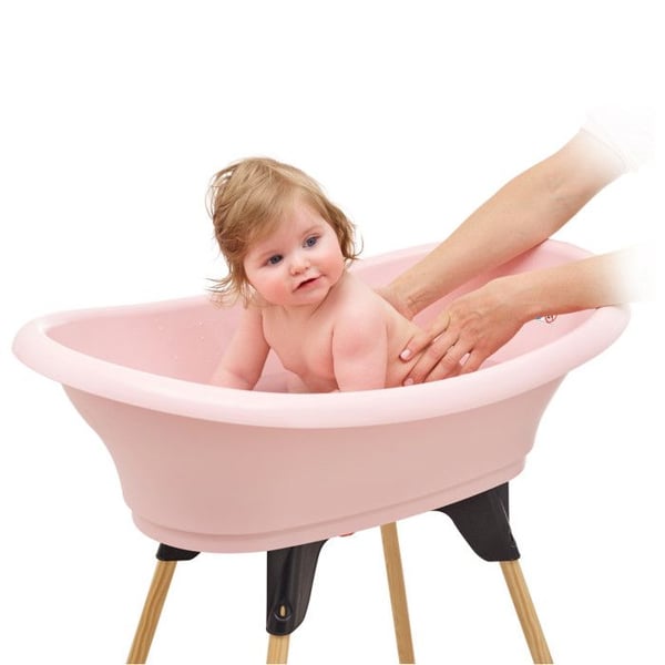 THERMOBABY VASCO 5-in-1 kylpypakkaus, vaaleanpunainen - Valmistettu Ranskassa