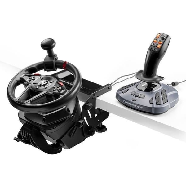 Simulaattorin joystick - THRUSMASTER - SimTask FarmStick -joystick - musta - maatalous- ja raskaskoneet