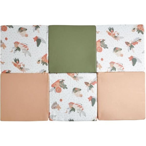 Maxi Smart Legemåtte TINEO AMAZONIE 5in1 - Multifunktionel udviklende måtte - 120x180x5 cm Maxi Smart Legemåtte TINEO AMAZONIE 5in1 - Multifunktionel udviklende måtte - 120x180x5 cm