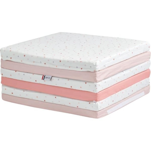 Maxi Smart Play Mat TINEO MON CoeUR 5in1 - Multifunktionell utvecklande matta - 120x180x5 cm