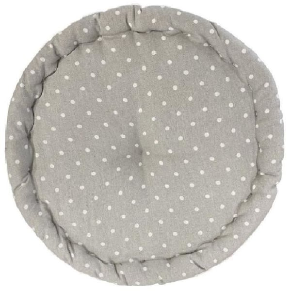 Rund golvkudde - TODAY - CHARME - Constance-tryck - 40 x 12 cm