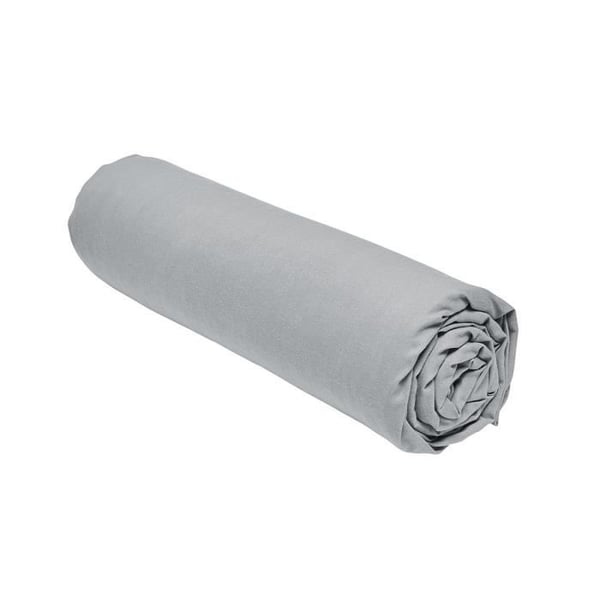 TODAY Essential -muotoonommeltu lakana - 140 x 190 cm - 2 hengelle - 100 % puuvillaa - teräs
