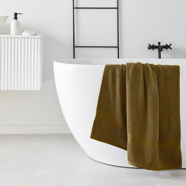 TODAY Essential - Maxi badlakan 90x150 cm 100% bomull bronsfärgad