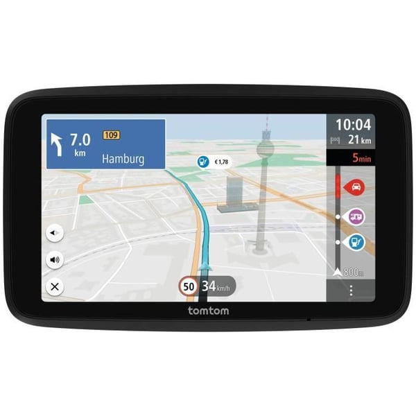 GPS - TOMTOM - GO Camper Tour - Toinen sukupolvi - Asuntoautoihin ja -vaunuihin - 6 tuuman näyttö