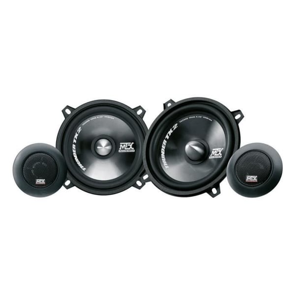 MTX TX250S autokaiuttimet 2-tiepaketti 13 cm 55 W RMS 40 neodyymidiskantti 25 mm silkkikalotti polypropeenikartio