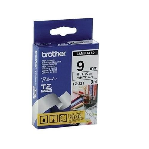 BROTHER P-TOUCH TZE-221 etikettejp - 9 mm