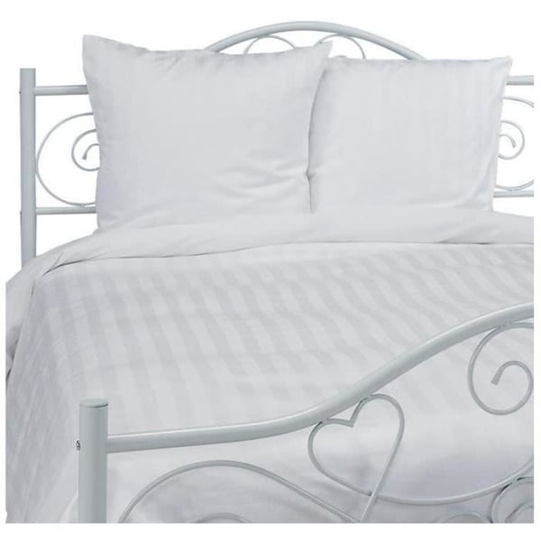 TODAY Prestige sengesæt - 220 x 240 cm - 2 personer - 100% bomuldssatin - Kridt