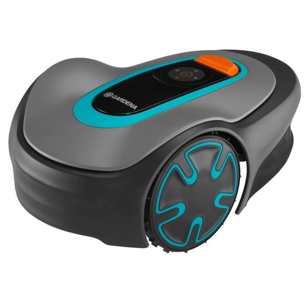 GARDENA SILENO minimo 250 robotgräsklippare – Bluetooth-anslutning – Max klippyta 250 m² – Trippelvridbara knivar (15201-26)