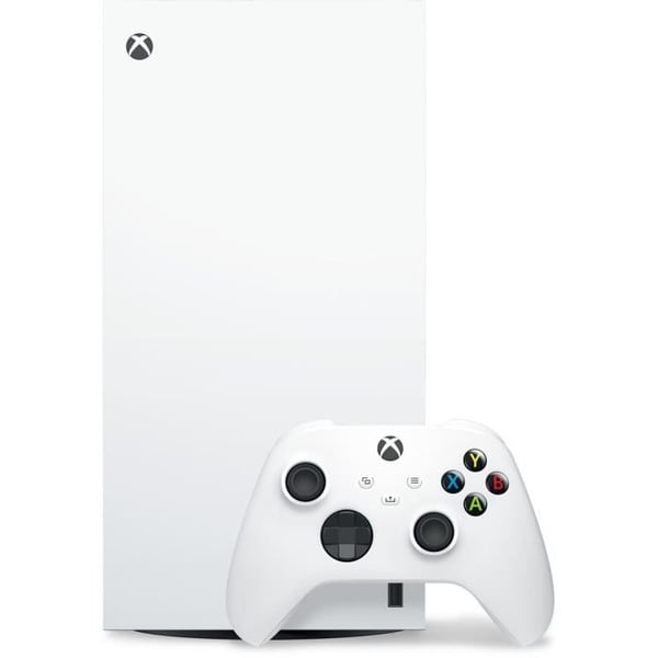 Xbox Series X-konsol - 100% digital - 1 TB - Hvid
