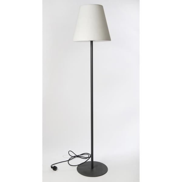 Udendørs gulvlampe - LUMISKY - 150 cm - Stål og polyethylen - Kold hvid