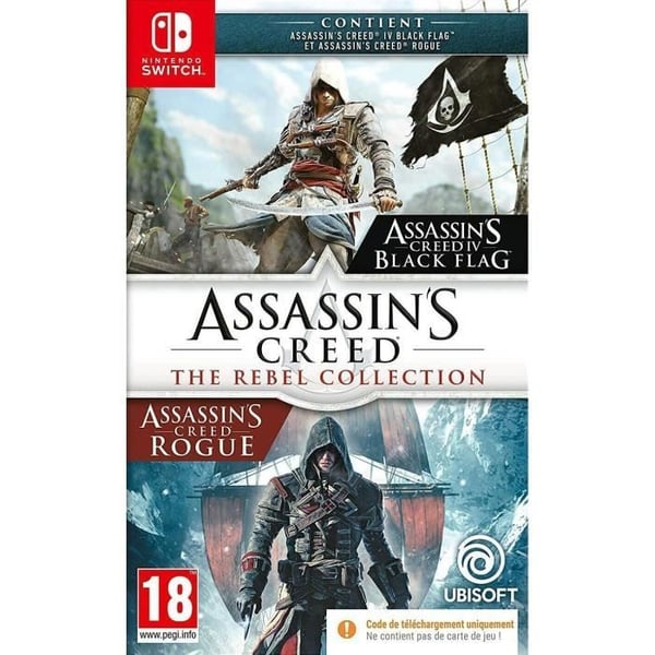 Assassin's Creed - Rebel Collection (Kod i låda) Switch-spel
