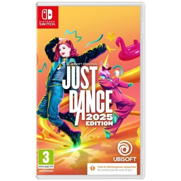 Just Dance 2025 - Nintendo Switch-spel - Kod i en låda