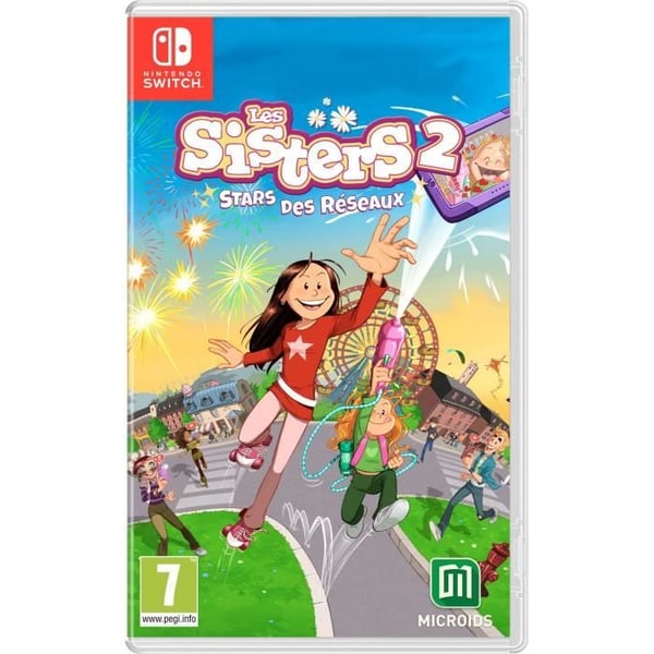 Nintendo Switch-spel - The Sisters 2: Network Star - Äventyr - Microids