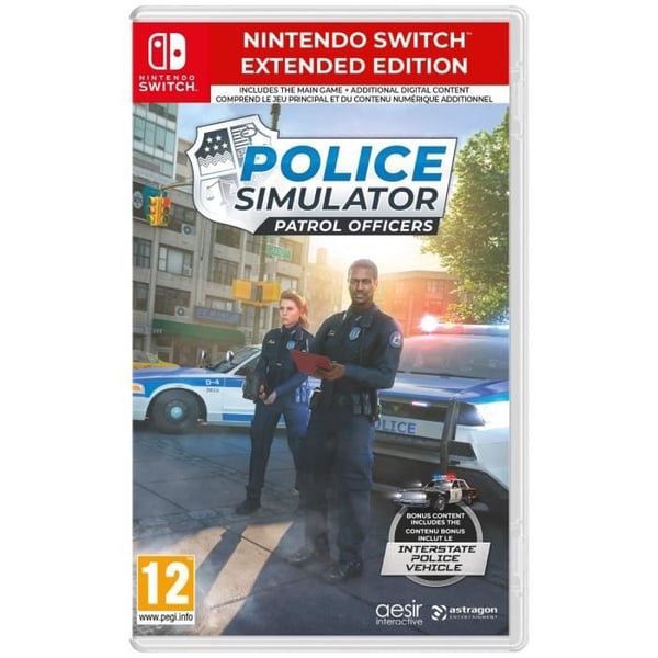 Police Simulator: Patrullofficerare - Nintendo Switch-spel - Utökad utgåva Police Simulator: Patrullofficerare - Nintendo Switch-spel - Utökad utgåva