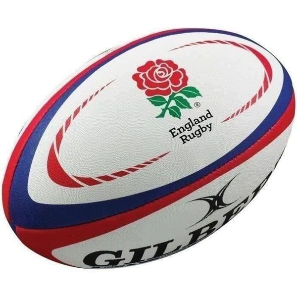 GILBERT REPLICA Rugbybold - Midi-størrelse - England
