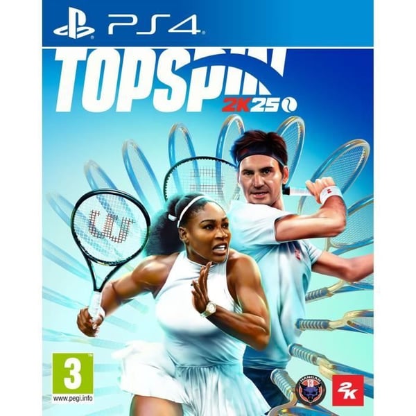 TopSpin 2K25 - PS4-spel - Standardutgåva TopSpin 2K25 - PS4-spel - Standardutgåva
