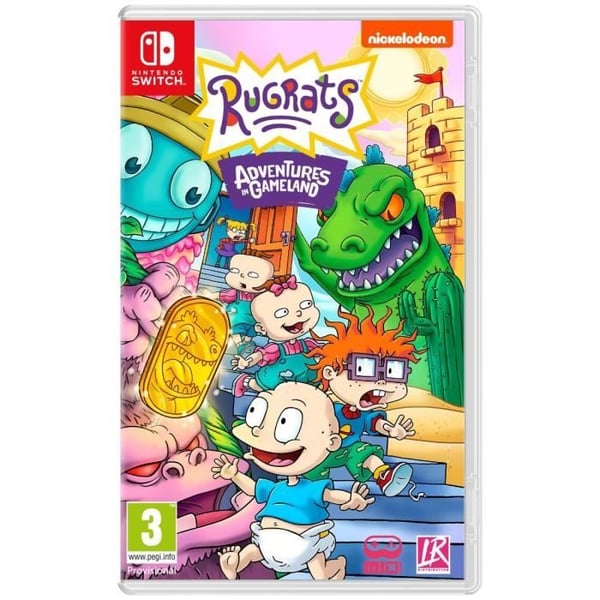 Rugrats Adventures in Gameland - Nintendo Switch-spel Rugrats Adventures in Gameland - Nintendo Switch-spel