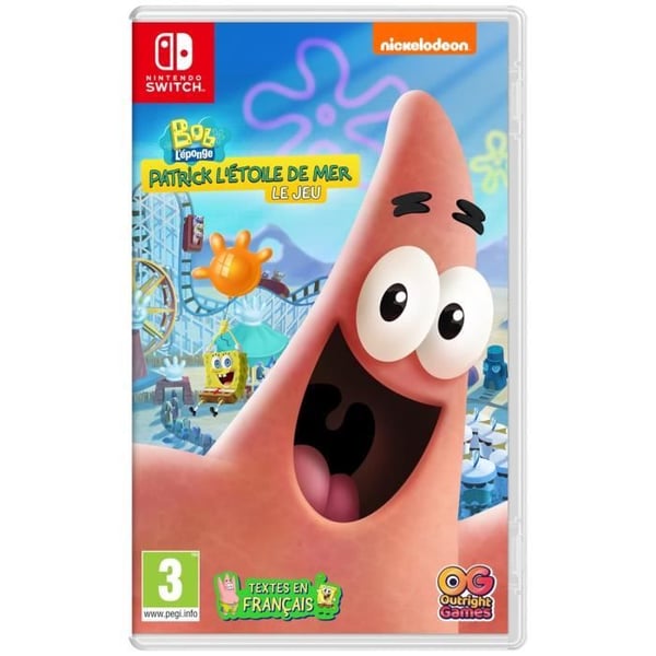Patrick sjöstjärnan - Nintendo Switch-spel