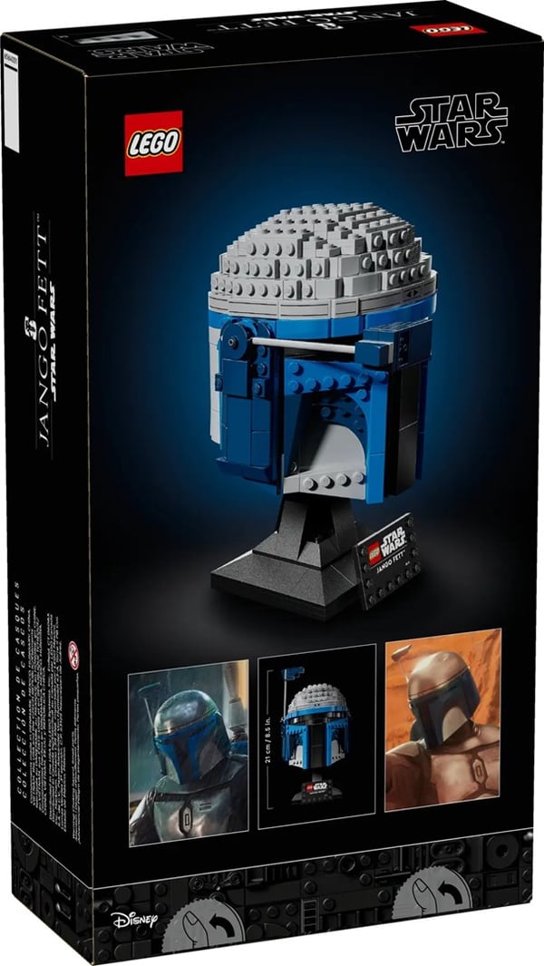 LEGO STAR WARS 75408 Jango Fett hjälm