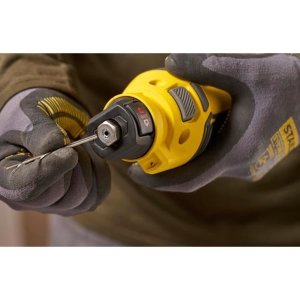 Akku-gipsfræser - Stanley Fatmax - SFMCE200B-XJ - 18V - 26000 o/min - LED - Borehoveder medfølger