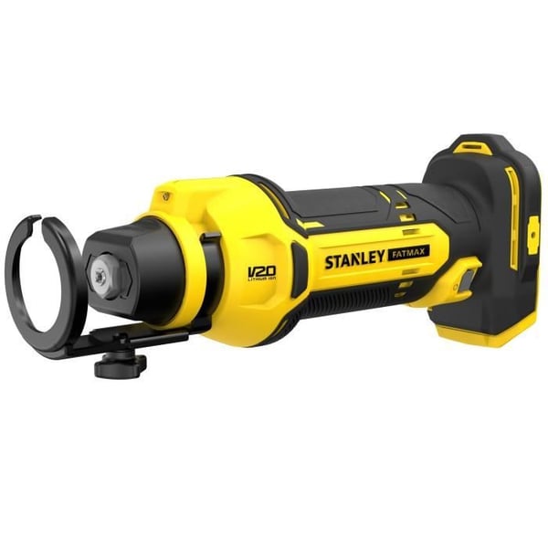 Akku-gipsfræser - Stanley Fatmax - SFMCE200B-XJ - 18V - 26000 o/min - LED - Borehoveder medfølger