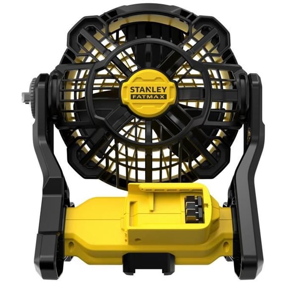 Fläkt - STANLEY - SFMCE001B-XJ - 3 hastigheter - 1100 m3/h - 8 timmars autonomi