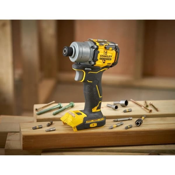 Slagskruvdragare - STANLEY - SFMCF830D2K-QW - 203 Nm - 18V - 2 x 2 Ah batterier