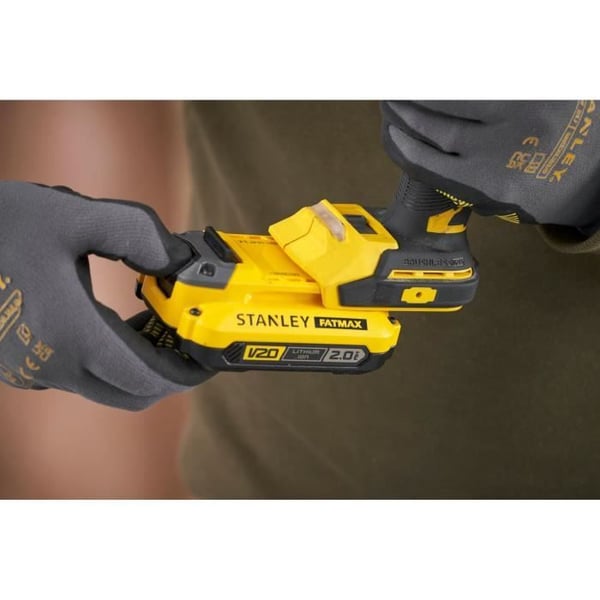 Slagskruvdragare - STANLEY - SFMCF830D2K-QW - 203 Nm - 18V - 2 x 2 Ah batterier