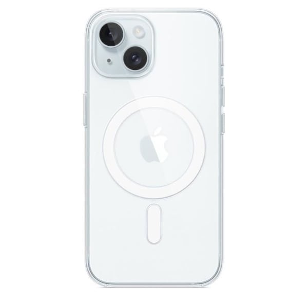 APPLE - iPhone 15 - Läpinäkyvä suojakuori MagSafella