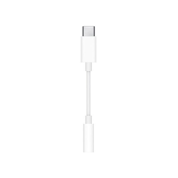 Adapter - APPLE - MW2Q3ZM/A - USB-C til Jack 3.5 - Hvid - 0,09 kg