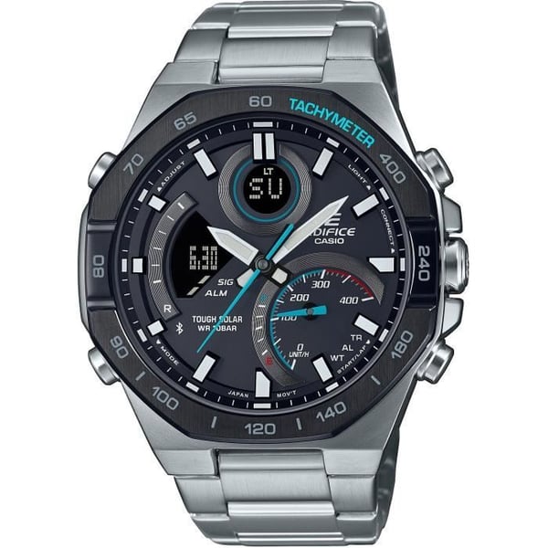 Kello - CASIO - ECB-950DB-1AEF - 51,2 mm - Musta