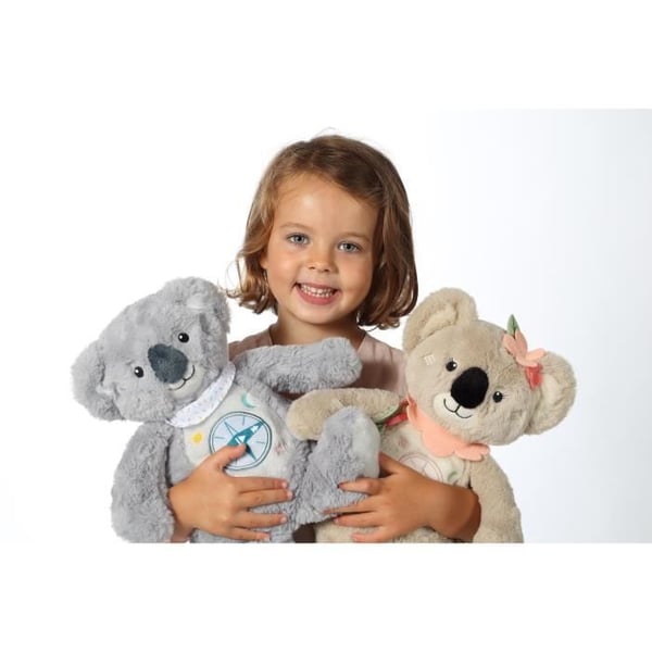 Gipsy Toys - KWALYNA - Fortællende Koala - Interaktiv Talende Plys - Fransk Version - 2 timers Vidunderlige Fortællinger