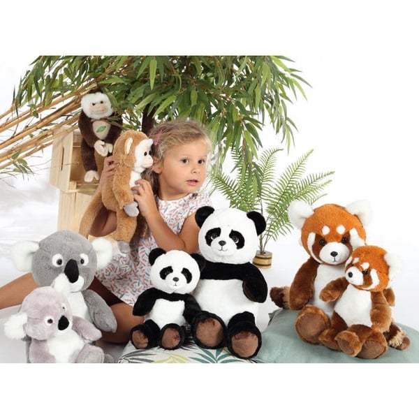 Grøn skov rød panda - 20 cm
