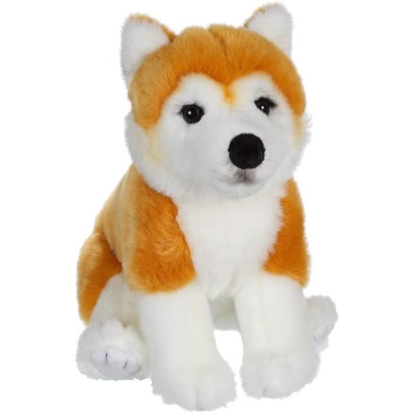 Shiba Hund Plyslegetøj - GIPSY TOYS - Siddende. 25 cm