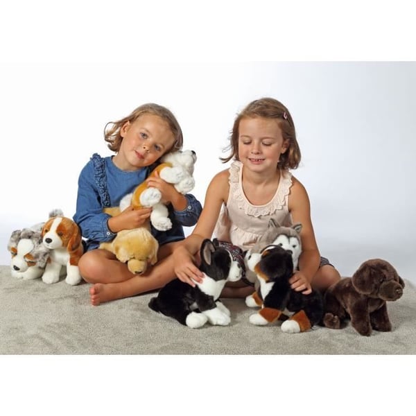 Shiba Hund Plyslegetøj - GIPSY TOYS - Siddende. 25 cm